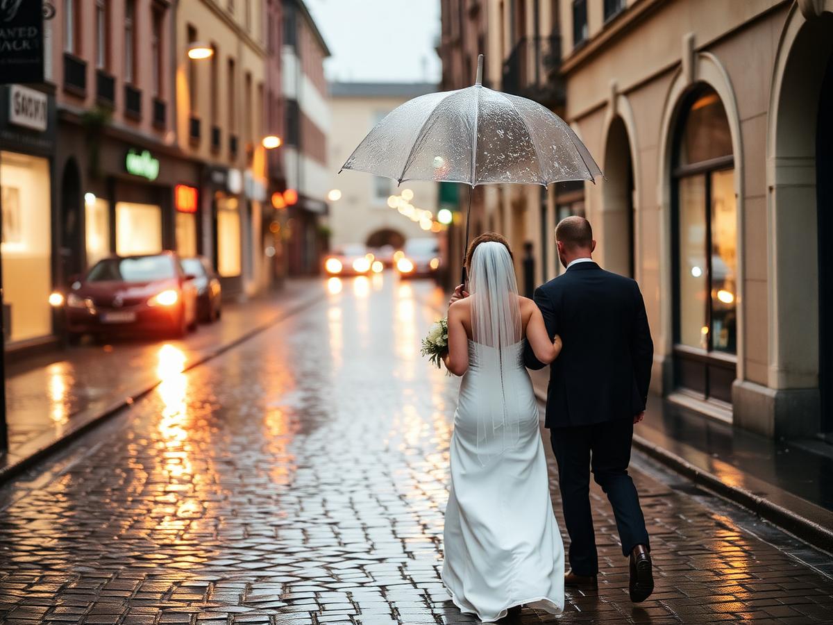 After the Rain — wedding photography